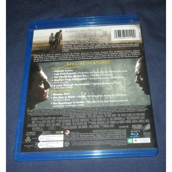 The Dark Tower (Blu-Ray Disc, 2017, Canadian) - Picture 5 of 5